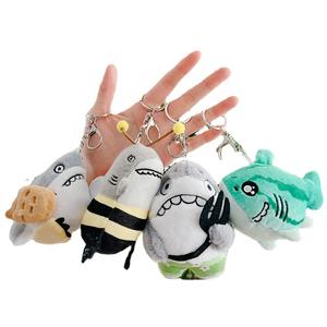 Peluche requin sculptée dans le sable avec fourchette, pendentif petit requin, jouet en peluche en gros, tendance sur <span class=keywords><strong>les</strong></span> réseaux sociaux - Product Image 5