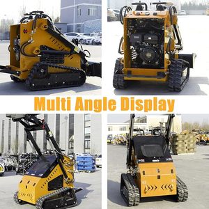 รถตักล้อยางขนาดเล็กแบบมินิ ดีไซน์ใหม่ คุณภาพสูง ได้มาตรฐาน CE และ EPA จัดส่งฟรี จัดส่งรวดเร็ว - Product Image 6