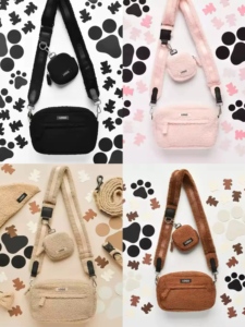 Bolsa de Cintura y Bandolera Impermeable Personalizada para Pasear Perros, para Dueños de Perros, para Premios y Compras - Product Image 3