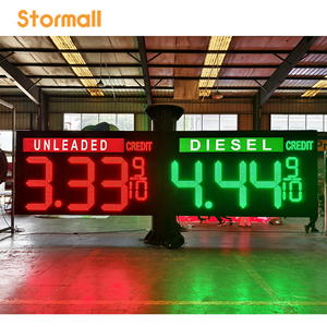 Letrero LED de Precio de Gasolina de Alta Calidad con <span class=keywords><strong>Control</strong></span> Remoto, Resistente al Agua IP65, Pantalla Digital LED para Gasolinera - Product Image 3