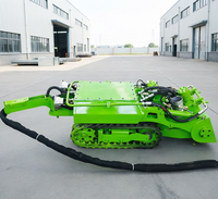 Robot de dragage sous-marin à chenilles haute efficacité de 17 m/min avec lumière LED pour le nettoyage des sédiments lacustres