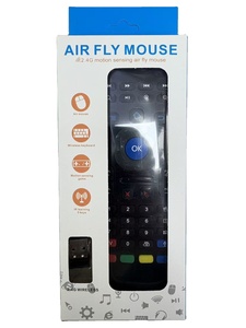 Souris Air Fly 2,4G à détection de mouvement avec fonction d'apprentissage IR, clavier sans fil, compatible avec Android TV Box, PC, <span class=keywords><strong>Windows</strong></span> - Product Image 5