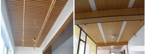 Compuesto de madera y plástico duradero <span class=keywords><strong>Interir</strong></span> y Outerdoor decoración cubiertas insonorizadas y prueba de fuego de la función a prueba de agua - Product Image 5