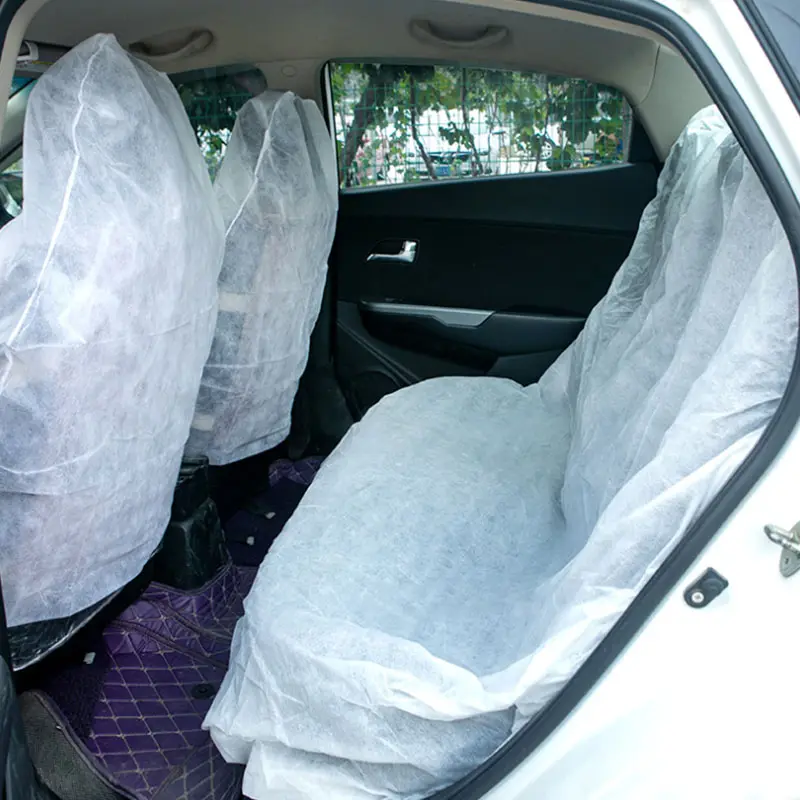 Car Seat Covers 4s Shop Maintenance Non-Woven Cover Seat Non-Woven Car Seat Cover For Universal Cars