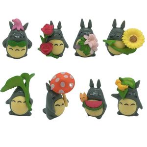 PVC <span class=keywords><strong>mon</strong></span> voisin Totoro Miniatures maison Micro paysage <span class=keywords><strong>jardin</strong></span> décoration <span class=keywords><strong>japonais</strong></span> Anime 8 pièces/ensemble - Product Image 1
