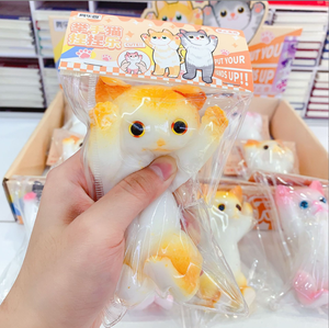 Nuevo Juguete Sensorial Antiestrés y Antiansiedad 2025: Gato Adorable con Manos Levantadas, Juguete Fidget para Niños y Niñas con TDAH y Autismo - Product Image 5