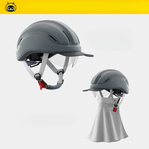 BI BEE Elektromotor rad helm Damen gesichts schutz Ultraleichtes ABS-Material Atmungsaktives Design Gesichts maske Sonnenschutz helm - Product Image 2