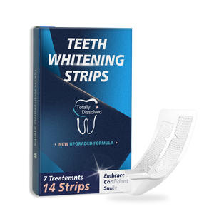 Professionale all'ingrosso della fabbrica di denti secchi strisce di sbiancamento denti naturali strisce bianche completamente solubili - Product Image 2