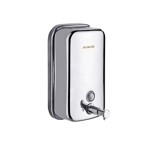 AIKE AK1001 produttore all'ingrosso bagno a parete in acciaio inox <span class=keywords><strong>liquido</strong></span> lavaggio a mano distributore di <span class=keywords><strong>sapone</strong></span> 1000ml cucina bambini - Product Image 1