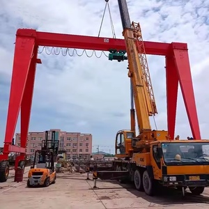 Pre-cast bê tông 100 tấn động cơ động cơ mang hoist 25 tấn chùm đơn giàn cần cẩu với 5-20 tấn tải bánh 10m sử dụng - Product Image 2