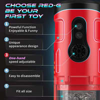Taschenmuschi-Stimulator Vibrator Sexmaschine für Männer Erwachsenen-Sexspielzeug APP-Steuerung Stoß- und Rotationsfunktion Automatischer Masturbationsbecher für Männer