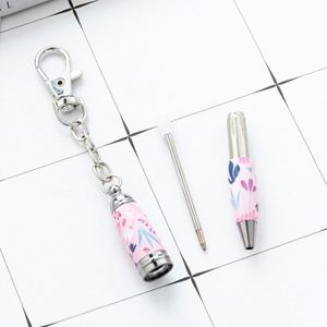 1.0Mm Creative Office Student Portable Pocket Short Mini Metal Twist Ballpoint <b>Pen</b> - Product Image 4