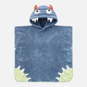 Serviette <span class=keywords><strong>de</strong></span> <span class=keywords><strong>bain</strong></span> Halloween à séchage rapide pour garçons et filles Babi Monster Cartoon Design Stitch Towel Woven Robes pour salle <span class=keywords><strong>de</strong></span> <span class=keywords><strong>bain</strong></span> - Product Image 3