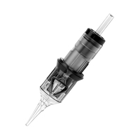 Aiguilles de cartouche de tatouage spirale jetables OEM 316L 0801RL 1001RL 1201RL 0,18 mm 0,25 mm 0,30 mm 0,35 mm de diamètre Maquillage permanent