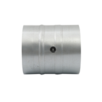 Clapet anti-retour à lame en aluminium avec cadre galvanisé pour système de ventilation CVC