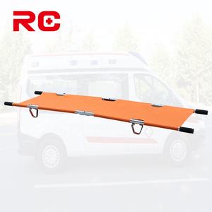 Multifunzione portatile a doppia piegatura in alluminio per barella rapida per salvataggio di emergenza all'aperto per la massima potenza manuale - Product Image 3