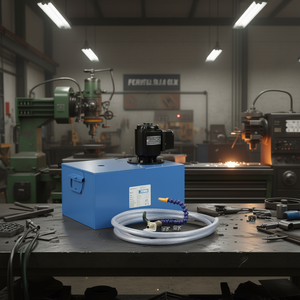 Kit de Refrigeración Fervi para Máquinas Herramienta de 12L con Bomba y Juego de Mangueras - Product Image 3