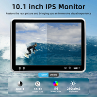 Écran multimédia Viewtech Premium pour autocar, installation sur siège, partage de films pour flotte de bus, intégrateur de rétrofit