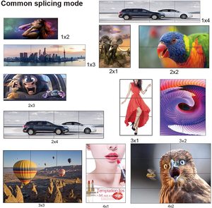 LCD bức tường <span class=keywords><strong>video</strong></span> dọc với Quad-Xử lý màn hình hỗ trợ DVI VGA USB đầu vào - Product Image 5