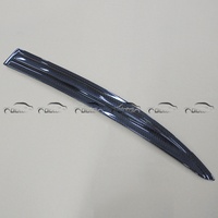 Olotdi - Visera de Ventana de Fibra de Carbono Negra de Primera Calidad, Protector Solar y Contra la Lluvia para Civic Type R 2009+