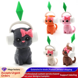 The <span class=keywords><strong>Sims</strong></span> Plumbob - Figura <span class=keywords><strong>de</strong></span> Gato Bailarín, Adorno para Coche, Temática Animal - Product Image 4