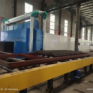 Ligne de peinture de structure métallique de séchage rapide économiseuse d'énergie plus populaire séchage infrarouge de catalyseur - Product Image 2