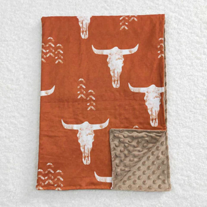 Manta para Bebé Recién Nacido con Diseño de Vaca Occidental - Product Image 3