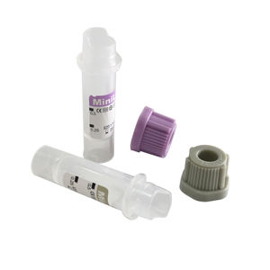 <span class=keywords><strong>Tube</strong></span> de prélèvement sanguin micro EDTA héparine multi-règles rouge jaune vert violet 0,25 ml 0,5 ml pour fournisseur - Product Image 2