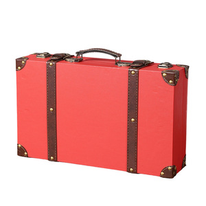 Maleta de Cuero Vintage Mystic Arts, Color Marrón Desgastado, Caja de Almacenamiento Pequeña con Tapa Abatible, Accesorio Decorativo, Maleta de Estilo Retro - Product Image 5