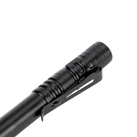 Mini lampe torche à stylo XPE-R3 LED, étanche IPX8, torche EDC portable avec clip métallique pour l'inspection, le camping, l'éclairage d'urgence