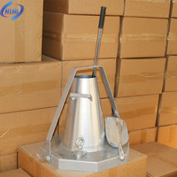 Hot Sales Stainless Steel Concrete Slump Cone Test Set Workability Testing Kit for Construction Civil Engineering Concrete Test