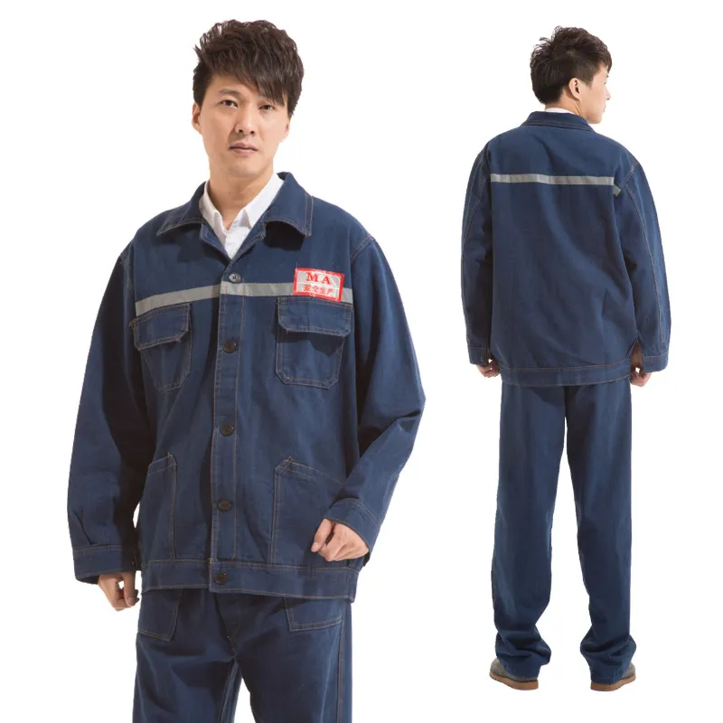 Car Repair coverall suits workwear Durable Construction work clothes work uniform Wear-resistant Worker suit
