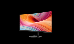 Moniteur de bureau incurvé ultra-large P-R-O MP341CQ E12, design minimaliste pour le bureau - Product Image 4