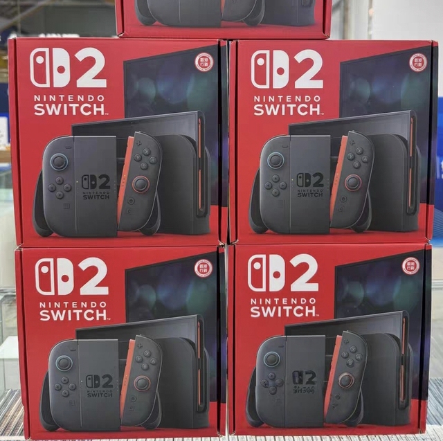 Switch 2 Console Multi-language Standalone Version 256GB Wi-Fi 6 for Communication Touch Screen 7.9" LCD NVIDIA Processor