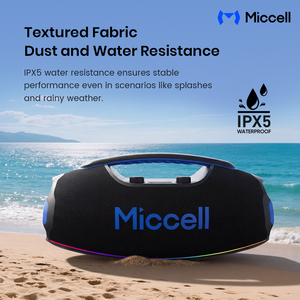 Haut-parleurs de musique Miccell en gros 170W, 18000mAh, longue autonomie, étanches IPX5 pour fêtes au bord de la <span class=keywords><strong>piscine</strong></span>, <span class=keywords><strong>camping</strong></span> - Product Image 4
