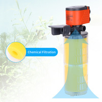 Pompe submersible 3-en-1 tendance, durable, silencieuse, avec circulation et aération intégrées pour aquarium et filtre interne