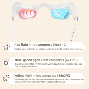 Appareil de <span class=keywords><strong>spa</strong></span> pour les yeux relaxant, thérapie de refroidissement <span class=keywords><strong>et</strong></span> de chauffage, soulagement de la fatigue <span class=keywords><strong>et</strong></span> des tensions, élimination des cernes, masseur professionnel pour usage domestique - Product Image 4