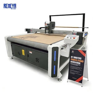 เครื่องตัดโฟมโฆษณา REMEYA CNC แบบมีดสั่นสะเทือน สำหรับตัดวัสดุ EVA/XPE/PVC/PP/PE/PTFE/ETFE พื้นที่ทำงาน 2500x2000 มม. - Product Image 1