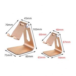 XX314 Custom Aluminum Phone <b>Stand</b> With Logo Wholesale Adjustable Folding Desktop <b>Tablet</b> Base - Product Image 4