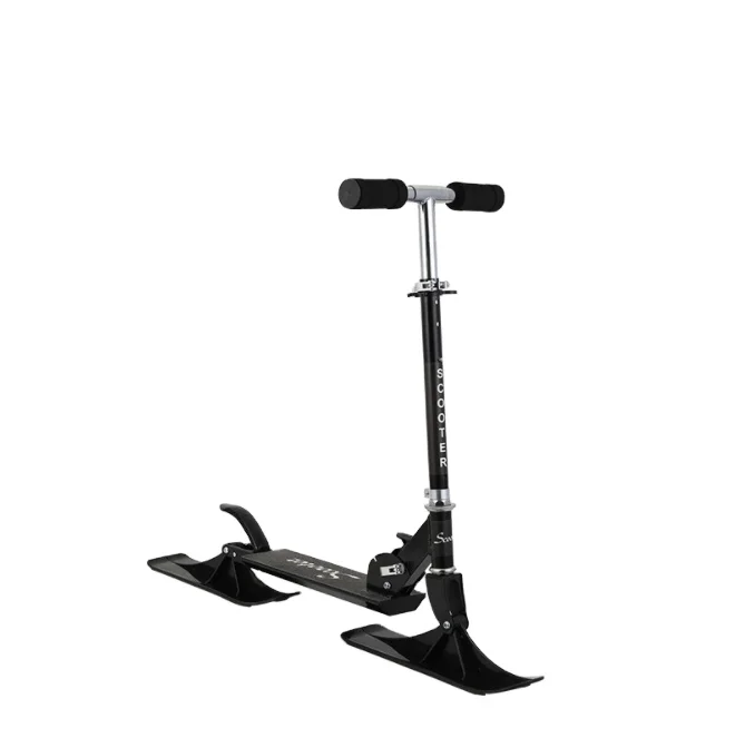 Лучший детский Снежный скутер, лыжный самокат для детских игр на открытом воздухе