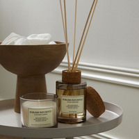Coffrets cadeaux de décoration intérieure, bougies parfumées en cire de soja de luxe et diffuseur de parfum à bâtonnets, coffret cadeau de luxe