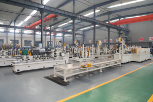 Ống mạ kẽm làm cho máy móc vòng vuông ống Mill với <span class=keywords><strong>HF</strong></span> hàn lõi động cơ thành phần ống dây chuyền sản xuất - Product Image 5