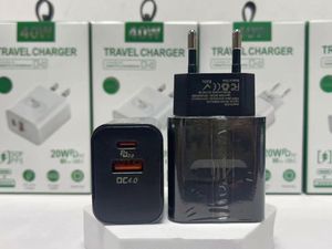 อะแดปเตอร์แปลงไฟแบบ USB-C รองรับโปรโตคอลครบถ้วน กำลังไฟ 40 วัตต์ 2 พอร์ต ชาร์จเร็ว 20 วัตต์ PD+QC สำหรับ Samsung/iPhone - Product Image 4