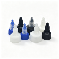 Bouchons distributeurs à embout pointu et long, à ouverture par torsion, pour bouteilles de colle, tailles 18-410, 20-410, 24-410, 28-410