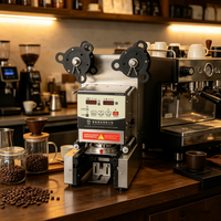 Machine à sceller les gobelets compacte, design compact, 300 gobelets/heure, pour la maison et les cafés