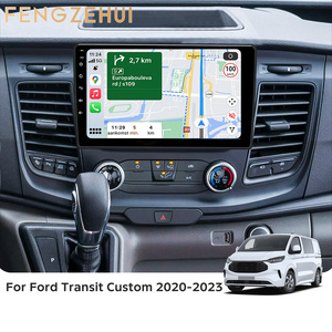 วิทยุติดรถยนต์ขนาด 10 นิ้ว 2+32G สำหรับรถฟอร์ด ทรานซิท คัสตอม ปี 2020-2024 พร้อม CarPlay, Android Auto, GPS, FM/RDS, ปุ่มควบคุมพวงมาลัย, หน้าจอแยก + กล้องมองหลัง AHD - Product Image 1