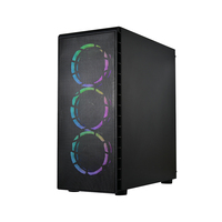 Nuevas Cajas y Torres de Ordenador para Juegos de PC de Media Torre ATX de Vidrio Templado OEM/ODM, Gabinete para CPU de PC