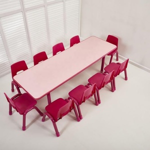 Plateau de table en plastique durable pour maternelle  Mobilier scolaire sécurisé pour enfants avec dimensions personnalisables - Product Image 2