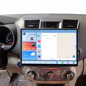 Witfighter 13.1'' Navigation GPS Android Écran 2K <span class=keywords><strong>Carplay</strong></span> 4G WIFI Stéréo Radio <span class=keywords><strong>2</strong></span> Din pour <span class=keywords><strong>Toyota</strong></span> Highlander 2009~2012 - Product Image 1