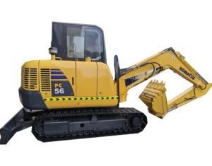 Miniexcavadora Usada Komatsu PC56, Excavadora de Segunda Mano de Alta Calidad a Bajo Precio, Garantía de Un Año, en Venta - Product Image 1